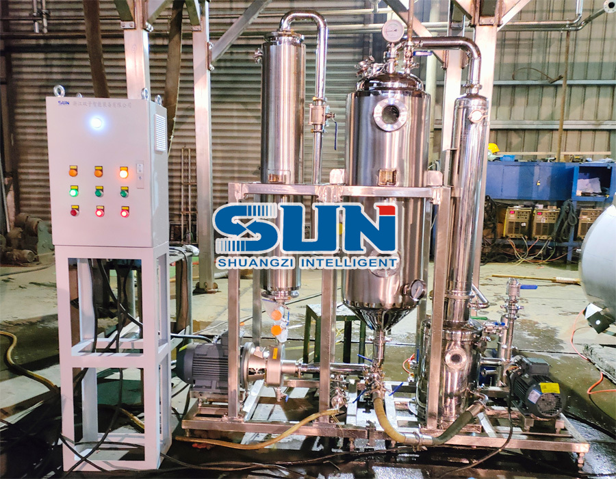 Kleine Chargenproduktion und Laborbetrieb erzwungenen Verdampfer für den Zirkulationsmittel